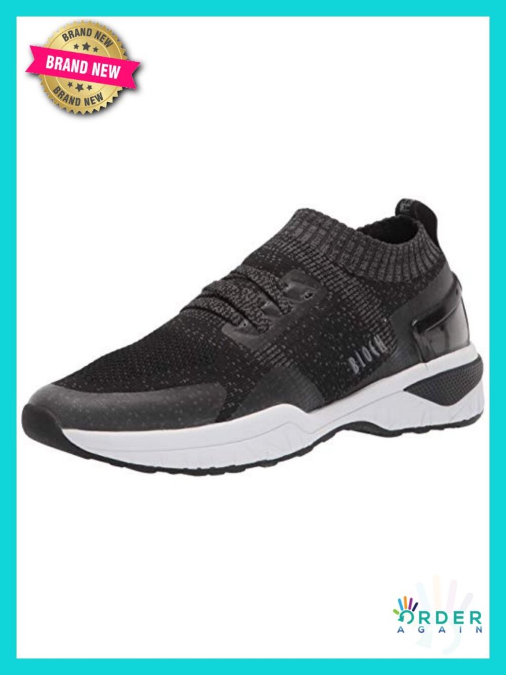 Women's Seamless Knit Cross Training Sneaker Dance Studio Fitness Shoes